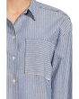 Long Sleeve Striped Oversized Shirt