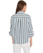 Y Neck Shirt With Adjustable Sleeve