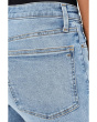 The Stretch Flare Crop Jean Coastal Blue