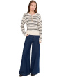 Striped Henley Sweater