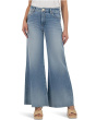 Ryan High Rise Fab Ab Super Wide Leg Raw Hem