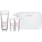 CLARINS Увлажняющий крем для увлажнения тела Рождественский набор Baume Corps Super Hydratant 200 мл + Гоммаж Эксфолиант Peau Neuve30 мл + крем Jeunesse de Main 30 мл - 1 шт.
