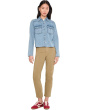 Posey - Long Sleeve Shirt With Frayed Hem