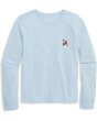 Vineyard Vines Kids Футболка с длинным рукавом и карманом (для малышей / Little Kid / Big Kid)