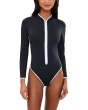 Collective Long Sleeve Zip Front One-Piece
