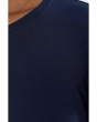 Double Ruffle Crew Neck Knit Top