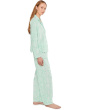 Minky Fleece Long Sleeve Notch Top & Long Pants Set