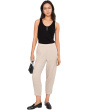 Petite Organic Cotton Doubleweave Lantern Pants