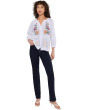 Straight Triple Stitch Jeans in Morningtides