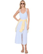 Madelyn Stripe Midi Dress