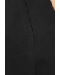Sleeveless V-neck Woven-to-knit Top