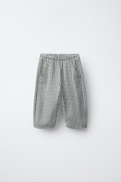 Zara МЕШКОВАТЫЕ БРЮКИ С ВИЧИКАРО 506605631-098-6