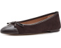 Kara Toe Cap Ballerina Flats