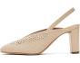 Melony Woven Slingback High Heel