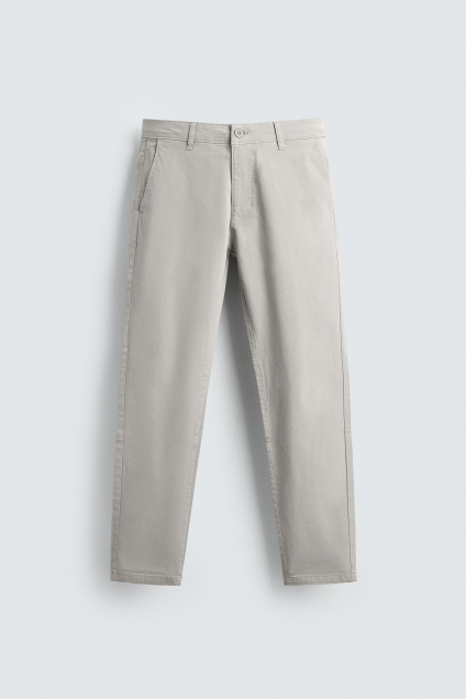 Zara ОБЛЕГАЮЩИЕ БРЮКИ-ЧИНОС 522632395-811-36