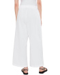 Organic Cotton Pucker Ankle Wide Pants