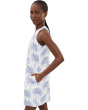 Palm Banks Sleeveless Short Dress