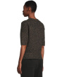 Short Sleeve Marled Pullover