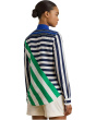 Classic Fit Striped Crepe Shirt