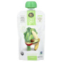 Love Child Organics, Natures Path, органическое детское пюре, для детей от 6 месяцев, яблоки, бананы, шпинат и авокадо, 113 г (4 унции)