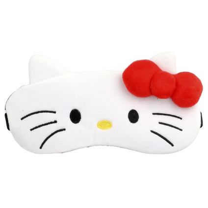 The Creme Shop, Hello Kitty®, плюшевая 3D-маска для сна на глаза, 1 шт.