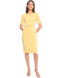 Mini Bow Front Sheath Dress