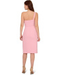 Knit Crepe Short Dress