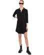 3/4 Sleeve Johnny Collar Dress