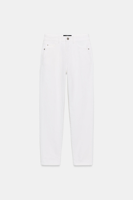 Zara ДЖИНСЫ Z1975 MOM FIT С ЗАВЫШЕННОЙ ТАЛИЕЙ 543206532-250-32