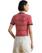 Striped Stretch Cotton Tee