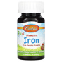 Carlson, Kids Chewable Iron, клубника, 15 мг, 30 таблеток
