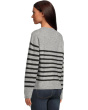 Long Sleeve Crew Neck Dropped Shoulder Sweater