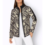 Shirtjacke in Struktur-Qualit_t, schwarz-sand