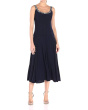 Women's 2 Piece Tea Length Jacket Dress with Sequin Beaded Trim