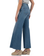 Ryan High Rise Fab Ab Super Wide Leg Raw Hem