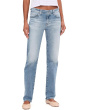 AG Jeans Женская модель Sandra с низкой посадкой Slim Straight in 15 Years Aviator