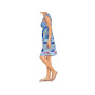 Designer-Kleid, bunt