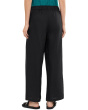 Organic Linen Ankle Wide Pants