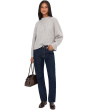 Marl Cozy Cotton Stevie Crew Sweater