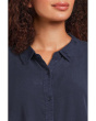 Roll Up Long Sleeve Shirt Dress