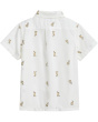 Bunny Print Button Down Shirt (Toddler/Little Kid/Big Kid)