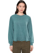 Long Pleated Sleeves Sweatshirt