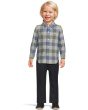 Plaid Twill Button Down Shirt (Infant)