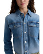 Valleta Utility Shirt Jacket in Abyss
