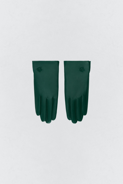 Zara КОЖАНЫЕ ПЕРЧАТКИ С ВЫШИВКОЙ SOSHIOTSUKI X 505121120-500-2