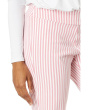 Stretch Linen wide leg ankle