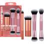 Real Techniques Наборы кистей Full Beat Brush Точечная консилирующая кисть RT270 + кисточка для смешивания пузырьков RT260 + Универсальная кисть RT459 + Кисть для выделения и детализации RT460 - 1 шт.