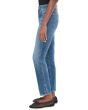 Mari Mid-Rise Slim Straight Crop Jeans in 15 Years Prague