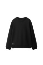 Zara ОТТОМАНКА-КАМИЗЕТА сплошного черного цвета