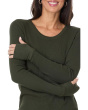Long Sleeve Crew Tee with Thumbhole